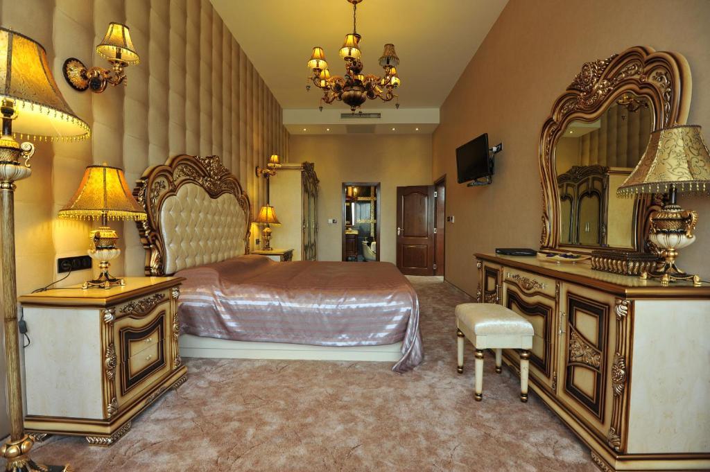 Park Hotel Stara Zagora Rom bilde A bedroom in the hotel